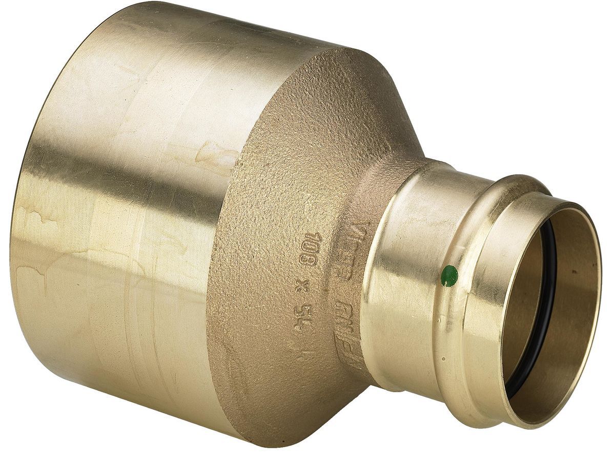 Sanpress XL reduktion 88,9 x 54 mm rødgods - Viega - Sanpress XL reduktion 88,9 x 54 mm rødgods