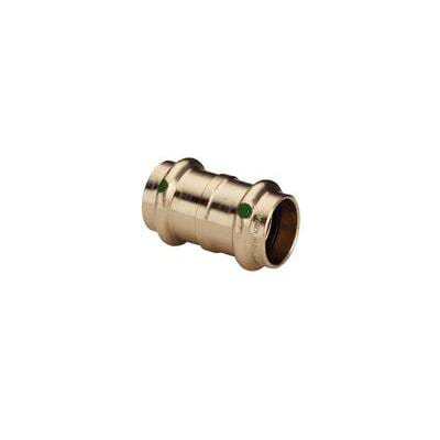 Sanpress muffe 15 mm rødgods - Billede 2