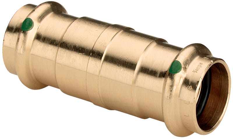 Sanpress skydemuffe 42 mm rødgods - Viega - Sanpress skydemuffe 42 mm rødgods - Billede 3