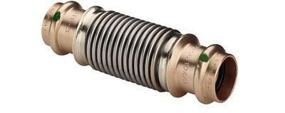 Viega kompensator 54 mm rødgods - Viega - Viega kompensator 54 mm rødgods