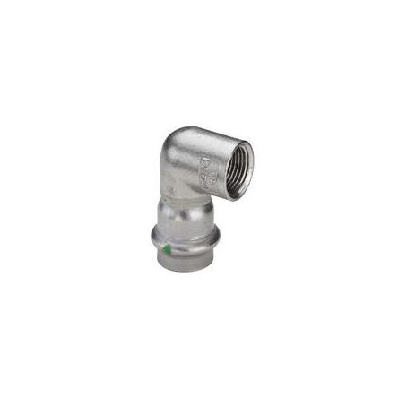 Viega Sanpress Inox overgangsvinkel 90° 18 x 1/2 Rustfritstål / blank - Viega - Viega Sanpress Inox overgangsvinkel 90° 18 x 1/2 Rustfritstål / blank - Billede 2