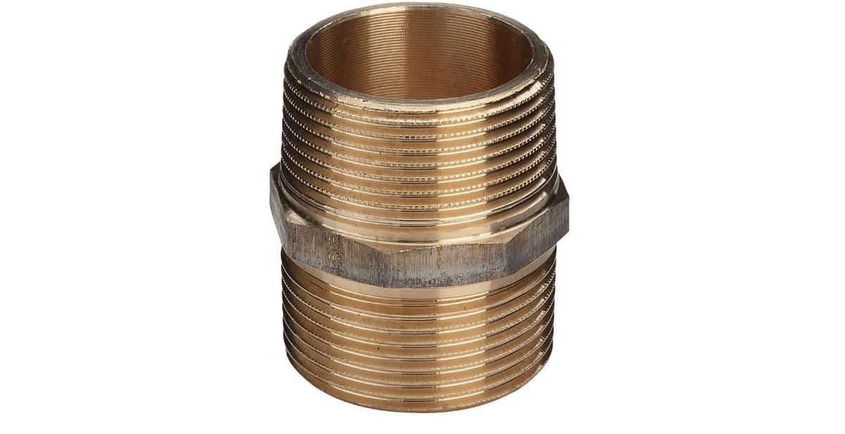 Viega brystnippel 18" rødgods