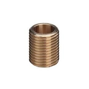 Viega nippelrør 1/4" rødgods