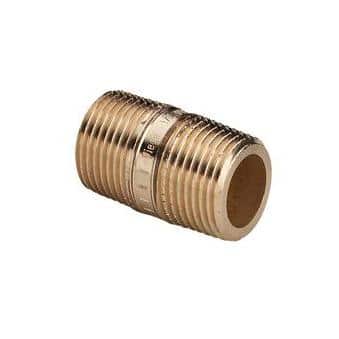 Viega nippelrør 2" x 100 mm rødgods