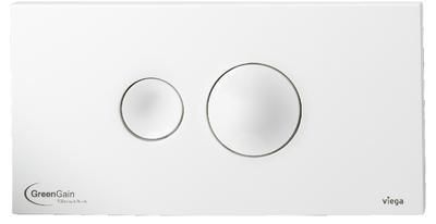 Viega betjeningsplade Visign for Style 10 kunststof alpin hvid