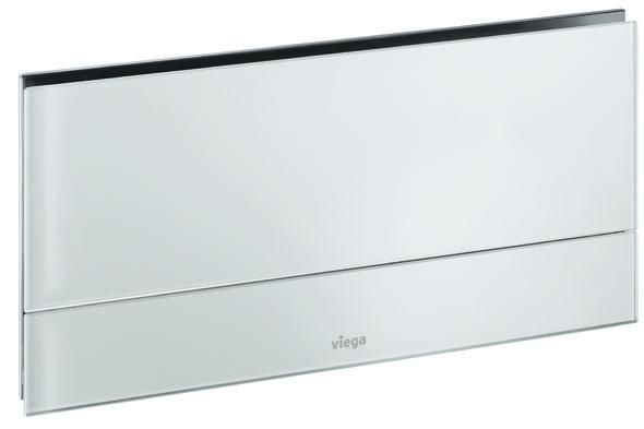 Viega betjeningsplade Visign for More 101 glas/ESG parsol/sort