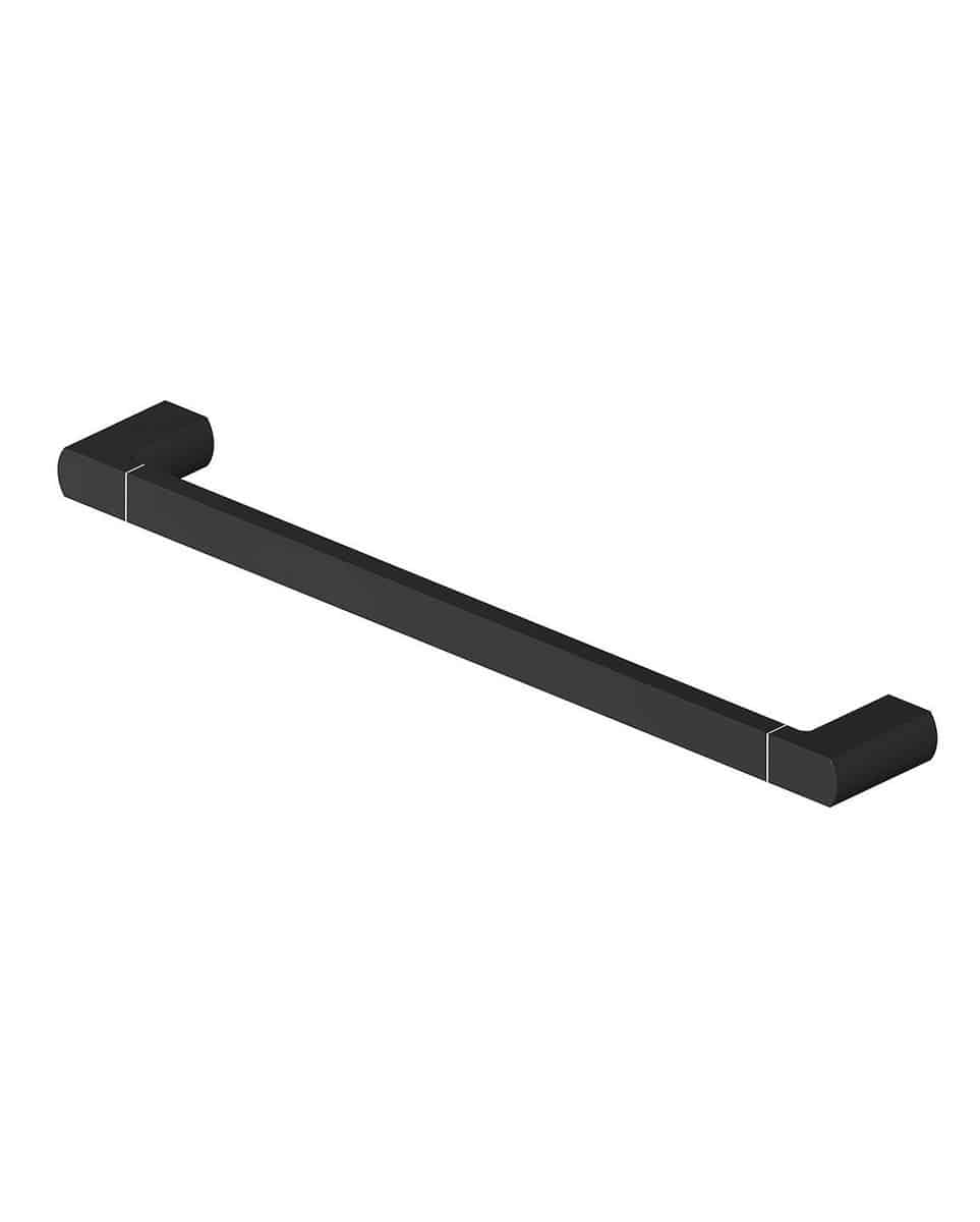 GBG Square håndklædestang 450 mm, mat sort