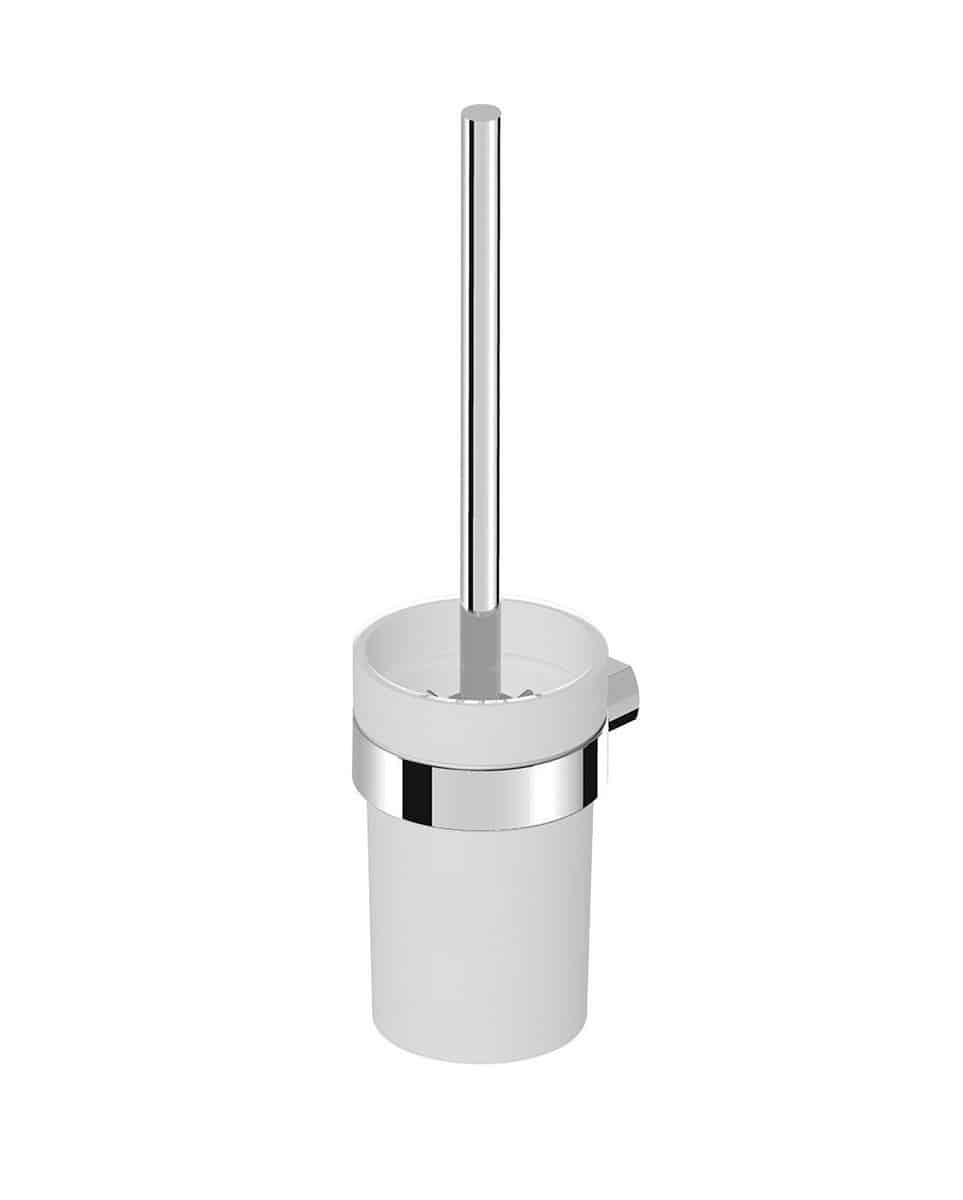GBG Square toiletbørste m/holder, krom