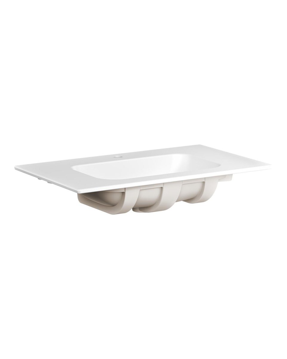 GBG Artic møbelvask 80cm mat hvid