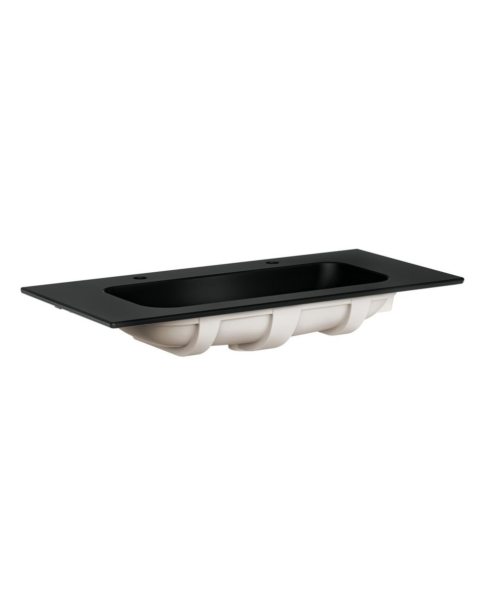 GBG Artic møbelvask 100cm 2hh mat sort