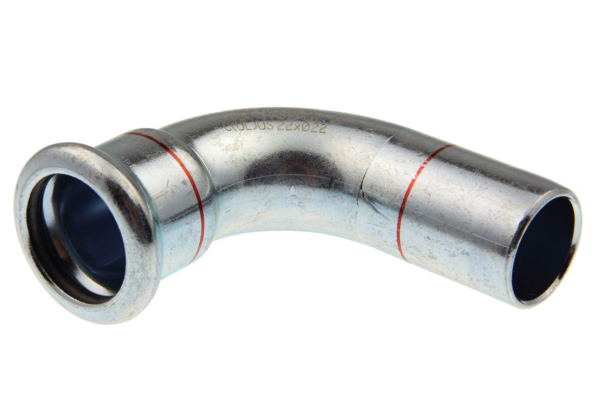 VSH bøjning 90° muffe/nippel 18 mm fz - Vsh Fabrieken - VSH bøjning 90° muffe/nippel 18 mm fz