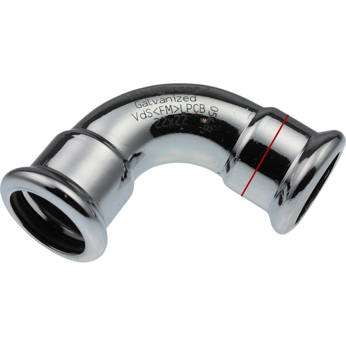 VSH bøjning 90° muffe/muffe 35 mm fz - Vsh Fabrieken - VSH bøjning 90° muffe/muffe 35 mm fz - Billede 2