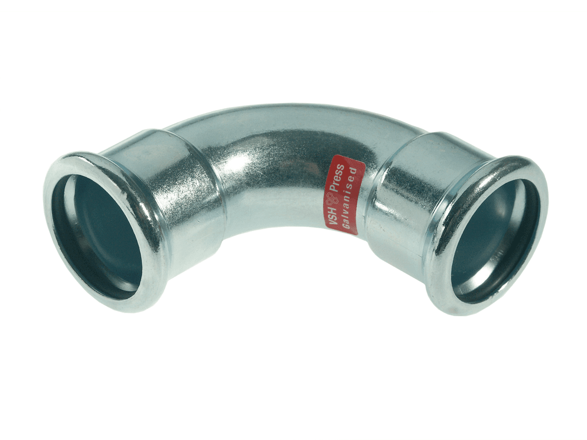 VSH bøjning 90° muffe/muffe 76 mm fz - Vsh Fabrieken - VSH bøjning 90° muffe/muffe 76 mm fz