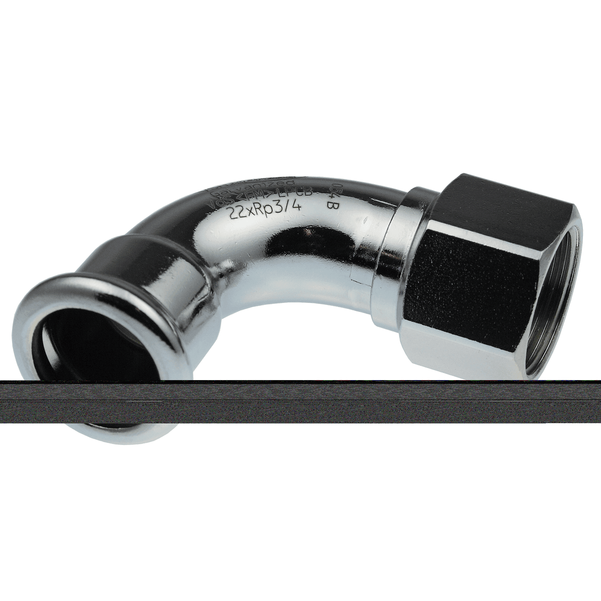 VSH bøjning 90° muffe/muffe 28 mm X 1/2 fz - Vsh Fabrieken - VSH bøjning 90° muffe/muffe 28 mm X 1/2 fz