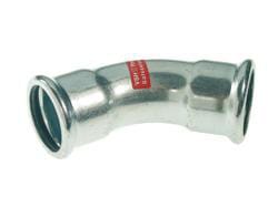VSH bøjning 45° muffe/muffe 76,1 mm fz - Vsh Fabrieken - VSH bøjning 45° muffe/muffe 76,1 mm fz - Billede 2