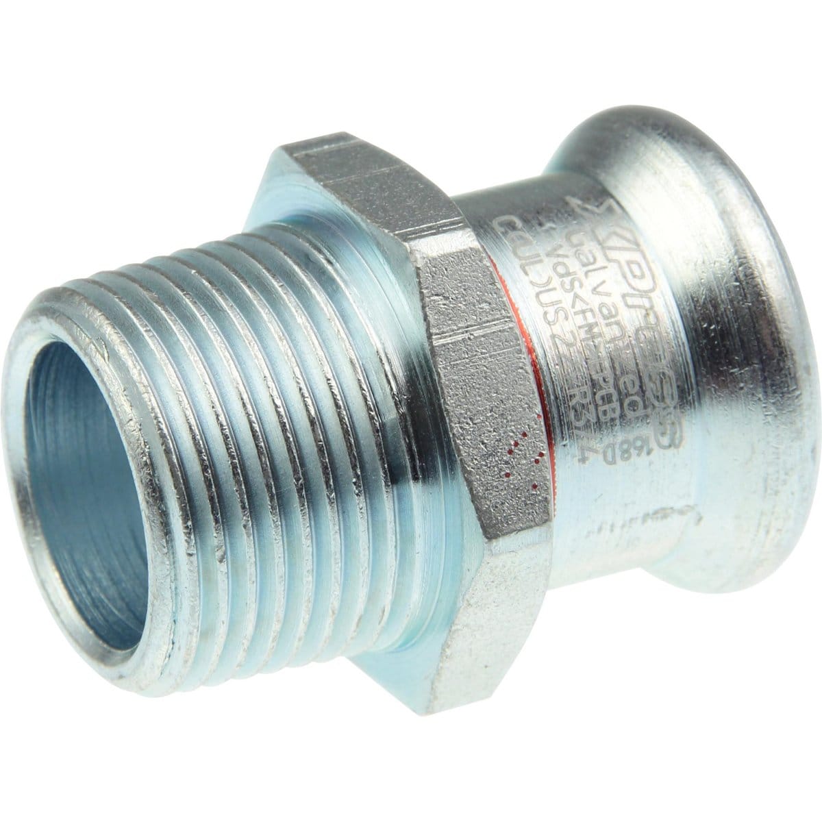VSH overgang muffe/nippel 54 mm X 2 fz - Vsh Fabrieken - VSH overgang muffe/nippel 54 mm X 2 fz - Billede 2