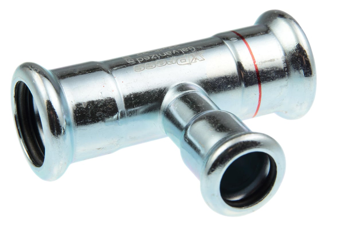 VSH tee muffe/muffe/muffe 88,9X76,1X88,9 mm fz - Vsh Fabrieken - VSH tee muffe/muffe/muffe 88,9X76,1X88,9 mm fz - Billede 2