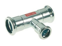 VSH tee muffe/muffe/muffe 76,1X54X76,1 mm fz - Vsh Fabrieken - VSH tee muffe/muffe/muffe 76,1X54X76,1 mm fz - Billede 2