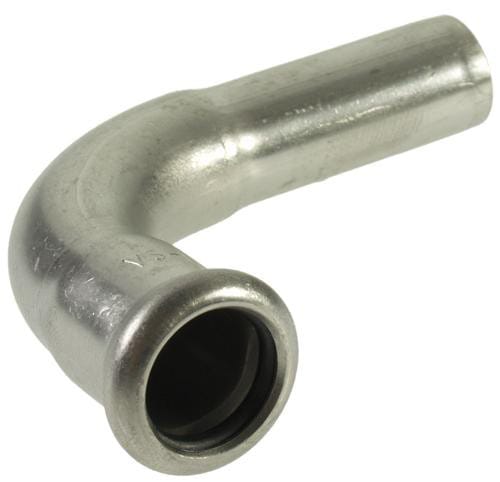 VSH bøjning 90° muffe/nippel 88,9 mm syrefast - Vsh Fabrieken - VSH bøjning 90° muffe/nippel 88,9 mm syrefast - Billede 2