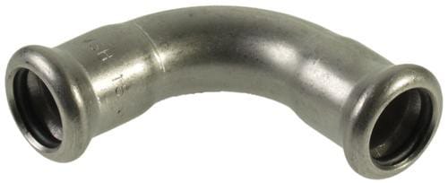 Bøjning vsh 90° muffe/muffe 108 mm syrefast - Billede 2