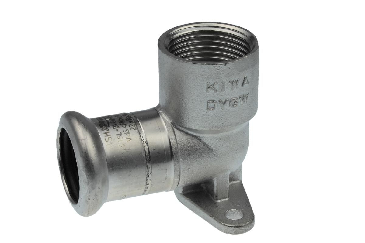 VSH dækvinkel muffe/muffe 22 mm X 3/4 syrefast - Vsh Fabrieken - VSH dækvinkel muffe/muffe 22 mm X 3/4 syrefast