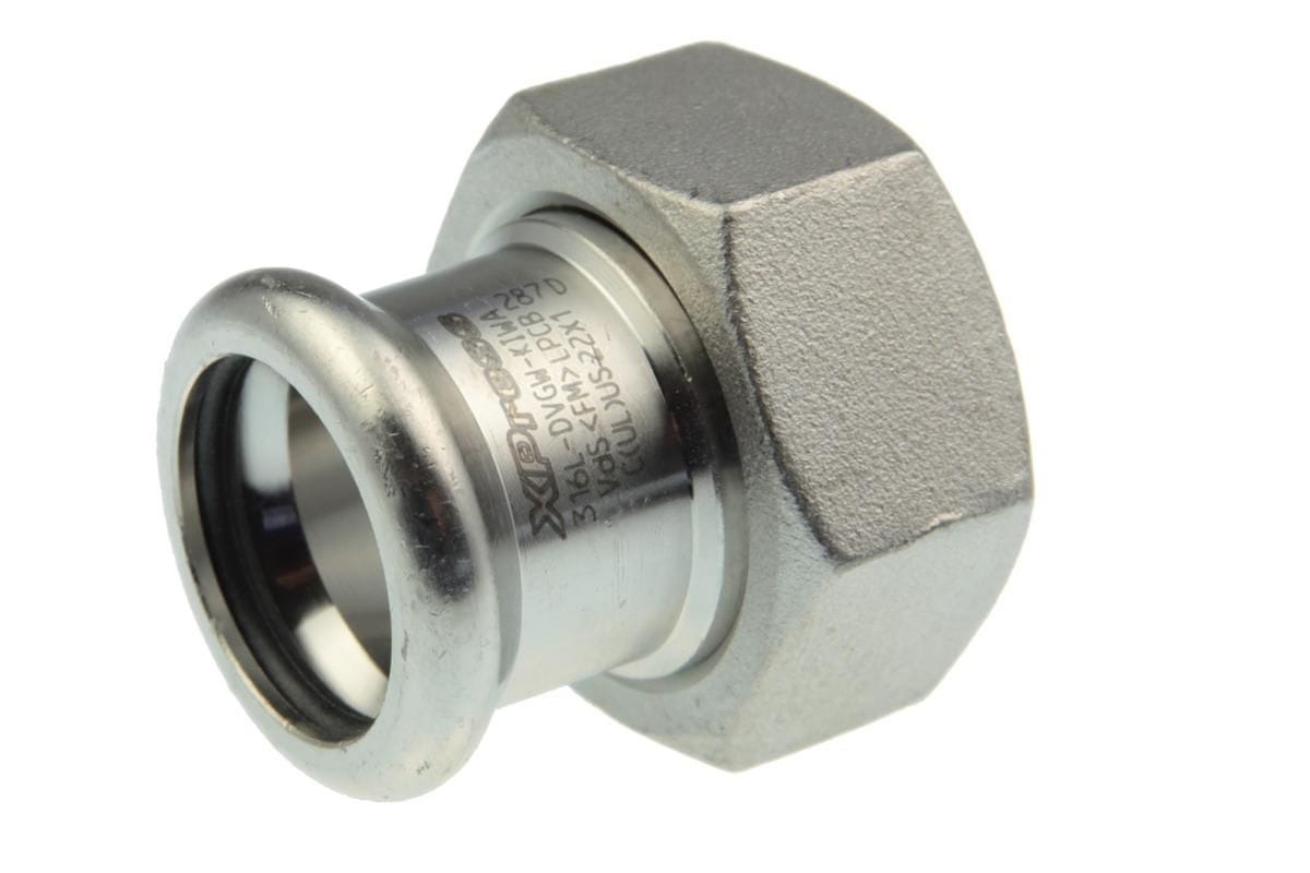 VSH forskruning muffe/muffe 22 mm X 1 syrefast - Vsh Fabrieken - VSH forskruning muffe/muffe 22 mm X 1 syrefast