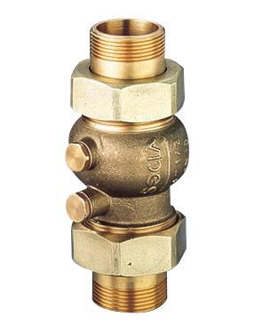 Socla kontraventil 223D for brandskabe nippel/nippel 3/4"