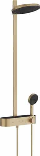 hansgrohe Pulsify S Showerpipe 260 2jet m/ShowerTablet Select 400, børstet bronze PVD