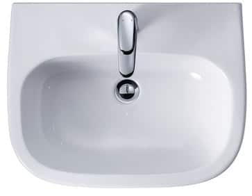 Duravit D-Code håndvask 45 x 34 cm vægmontering - Duravit - Duravit D-Code håndvask 45 x 34 cm vægmontering - Billede 2