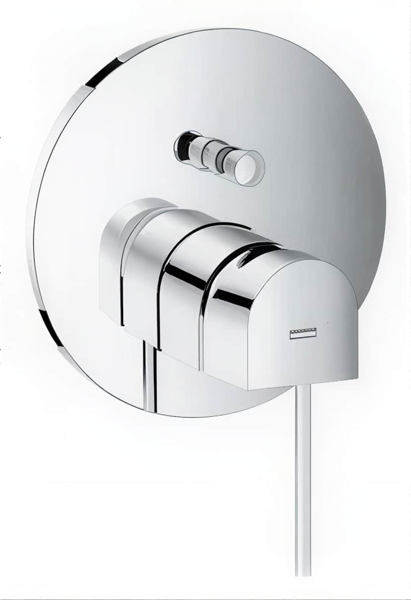 GROHE Plus Etgrebs forplade til Smartbox badekar