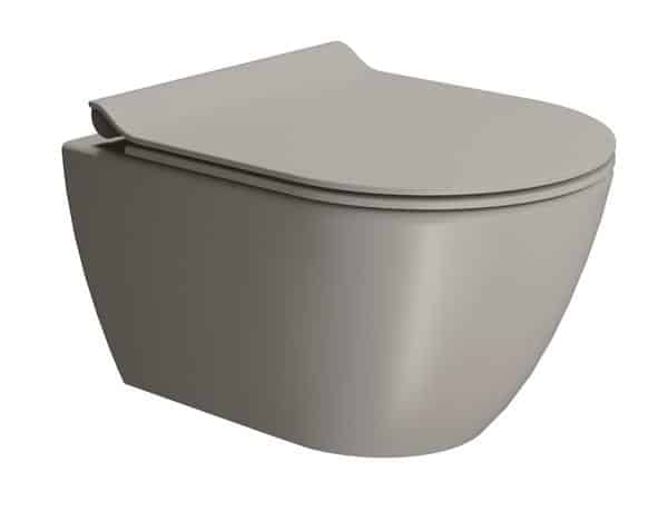 GSI Pura vægtoilet 50x36cm Tortora
