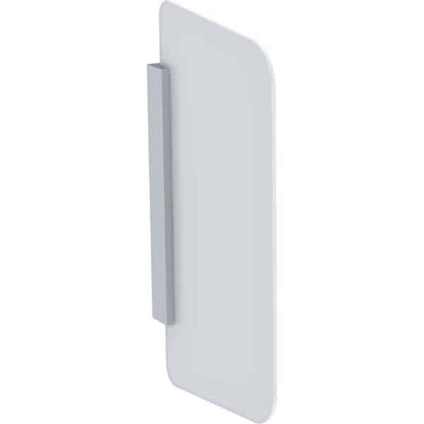 GEBERIT skillevæg hvid glas t/urinal