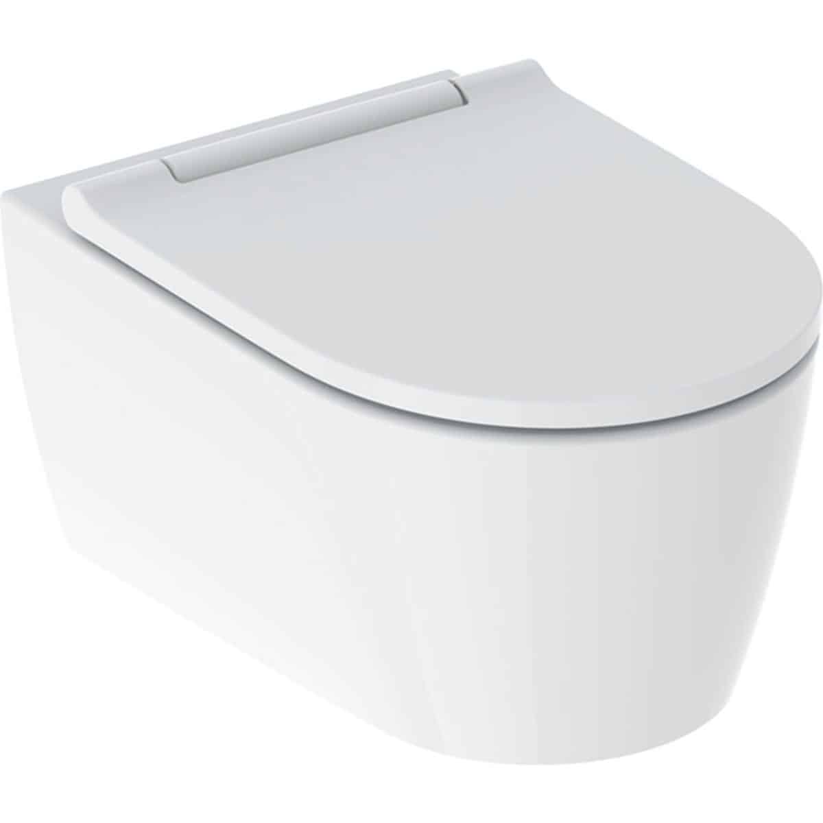Geberit ONE væghængt toilet m/sæde, TurboFlush, mat hvid