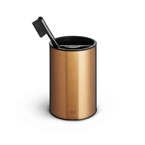 Unidrain Reframe tandbørsteholder kobber