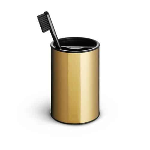 Unidrain Reframe tandbørsteholder messing
