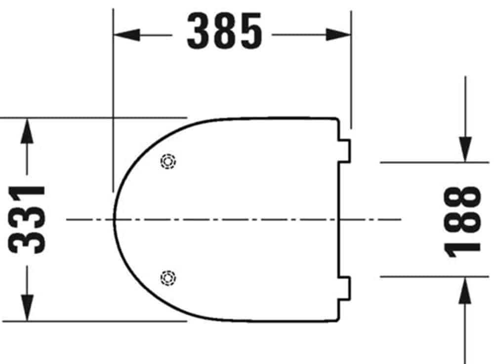 Duravit No. 1 toiletsæde med soft close - Duravit Ag - Duravit No. 1 toiletsæde med soft close - Billede 4