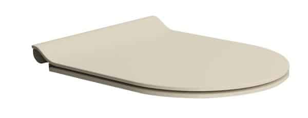 GSI slim toiletsæde med soft close og quick release Creta