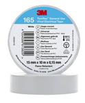 Tape vinyl 165 15mmx10m hvid