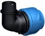 Vinkel90° ug ijoint pp/nbr pn16 d50-1 ½"