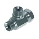 Hyd.t-stykke m-m-f r 1/4"
