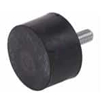 Sving.dæmper sdd ø30x30mm udv m8 sh43