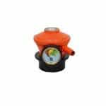 Lavtryksregul. 30 mbar click-on m/indik