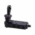 5/3 apb valve g1/4" lever/spring/lever