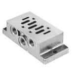 Subbase side ported g3/8" iso 2 16 bars