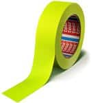 Lærredstape tesa 4671 25mm neon-gul