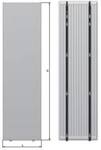 Thermrad vertical x2 (sæt) j-backet 2000