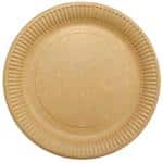 Tallerken frokost pap 23cm brun