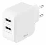 Deltaco usb-vægoplader