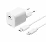 Deltaco usb-c pd vægoplader