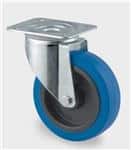 Hjul 100mm drej pl 160kg 3470ufrp62